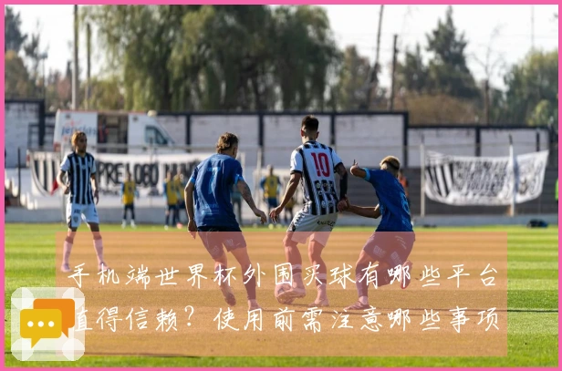 手机端世界杯外围买球有哪些平台值得信赖？使用前需注意哪些事项？