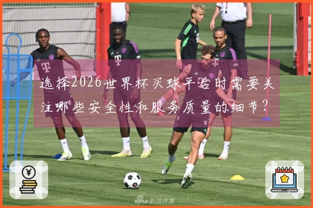选择2026世界杯买球平台时需要关注哪些安全性和服务质量的细节？