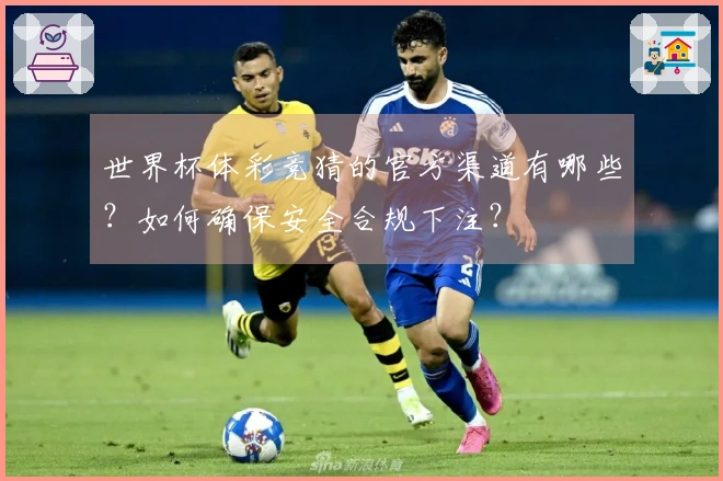 世界杯体彩竞猜的官方渠道有哪些?如何确保安全合规下注?