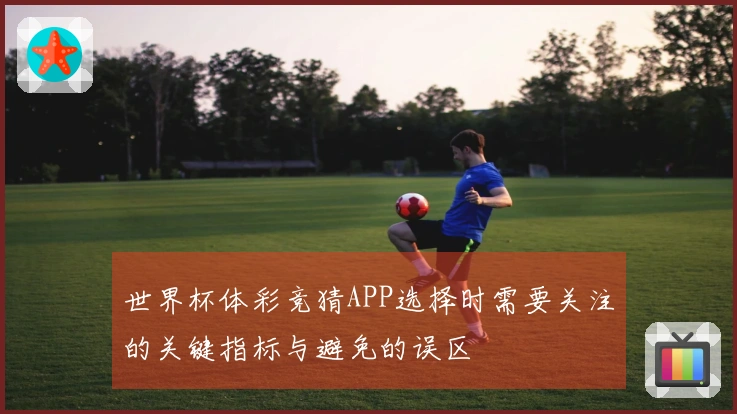 世界杯体彩竞猜APP选择时需要关注的关键指标与避免的误区